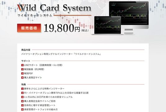 WildCardSystem(ワイルドカードシステム)は稼げるBO？